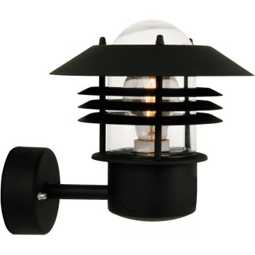 Nordlux - VEJERS Outdoor Wall Light 1x E27/60W/230V IP54 Black