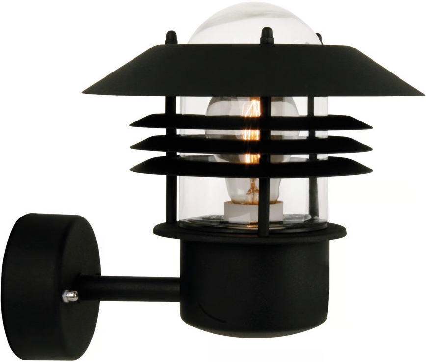 Nordlux - VEJERS Outdoor Wall Light 1x E27/60W/230V IP54 Black