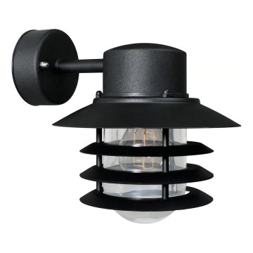 Nordlux - VEJERS Outdoor Wall Light 1xE27/60W/230V IP54, Black
