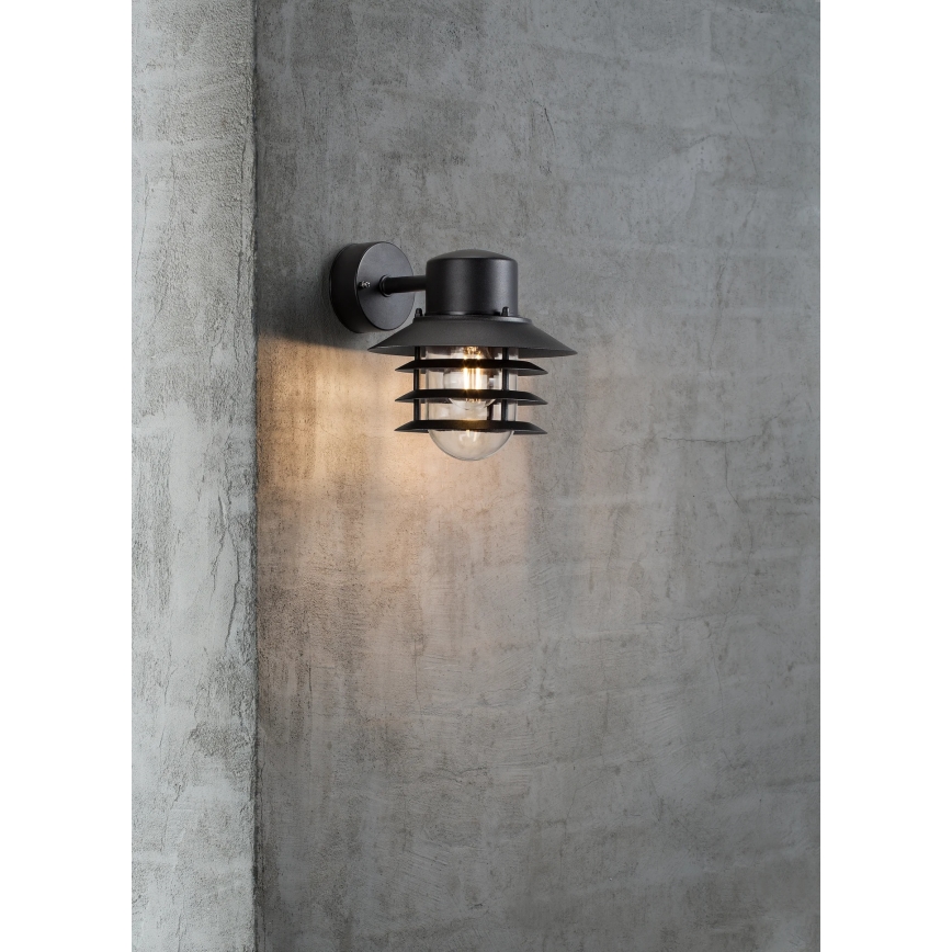 Nordlux - VEJERS Outdoor Wall Light 1xE27/60W/230V IP54, Black