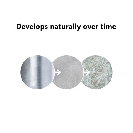 Nordlux - VEJERS Outdoor Wall Light with Sensor 1xE27/60W/230V IP54 Silver