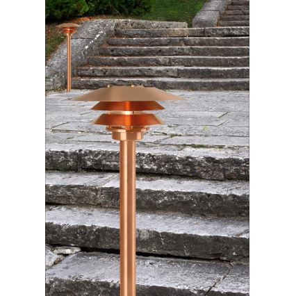 Nordlux - VENO Outdoor Lamp 1xE27/60W/230V IP54 Copper