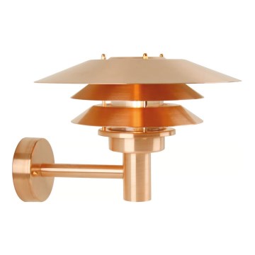 Nordlux - VENO Outdoor Wall Light 1xE27/60W/230V IP54 Copper