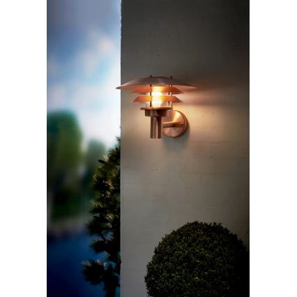 Nordlux - VENO Outdoor Wall Light 1xE27/60W/230V IP54 Copper