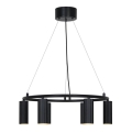 Nordlux - VICO Cable Pendant 6x GU10/5W/230V Black