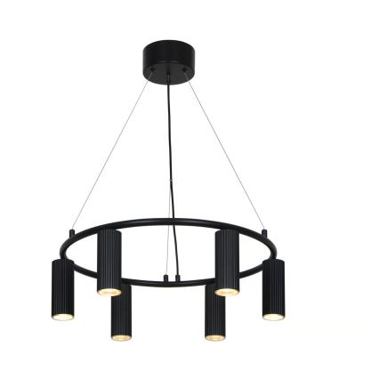 Nordlux - VICO Cable Pendant 6x GU10/5W/230V Black