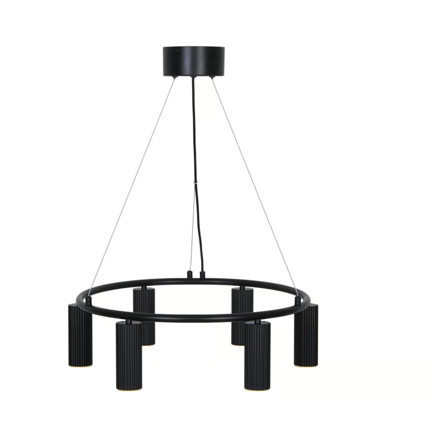Nordlux - VICO Cable Pendant 6x GU10/5W/230V Black