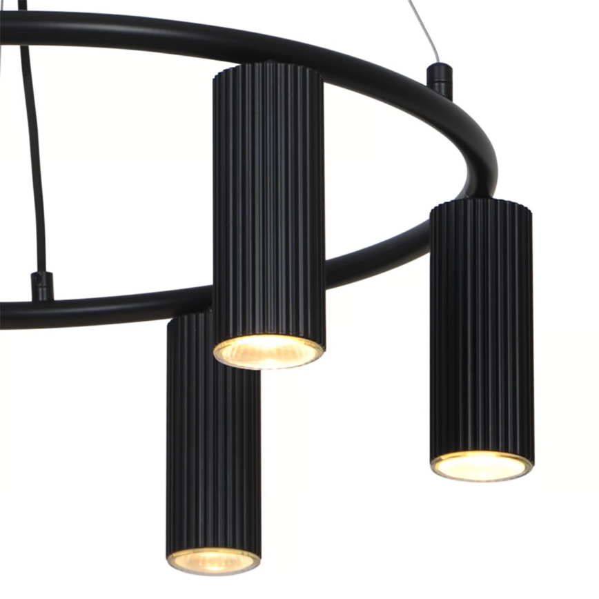 Nordlux - VICO Cable Pendant 6x GU10/5W/230V Black