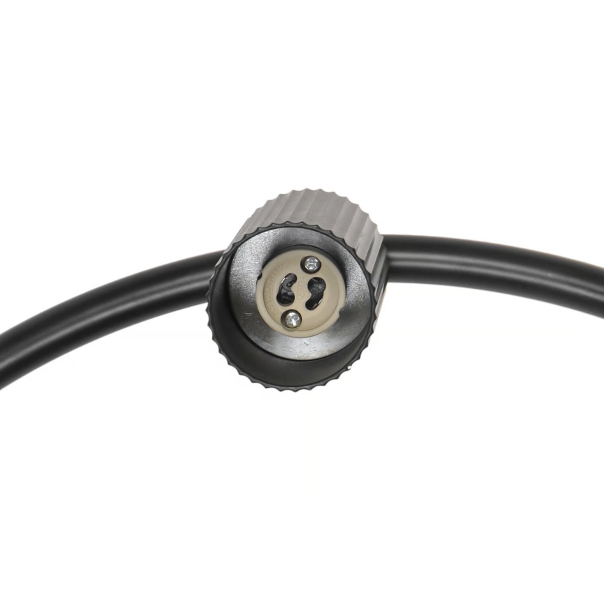 Nordlux - VICO Cable Pendant 6x GU10/5W/230V Black