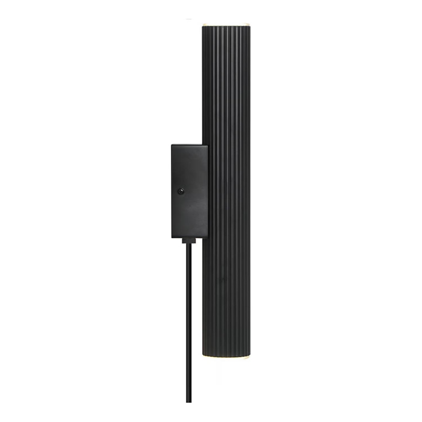 Nordlux - VICO Wall Light 2xGU10/5W/230V Black