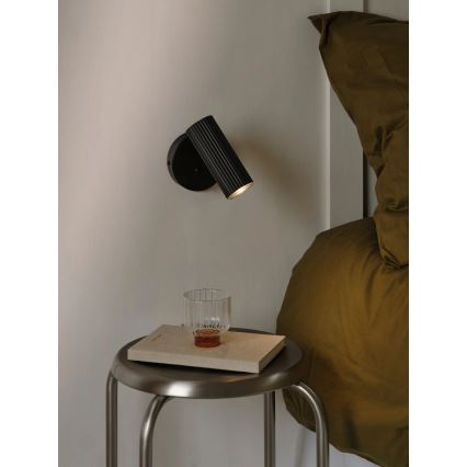 Nordlux - VICO Wall-mounted Spotlight 1xGU10/5W/230V, Black