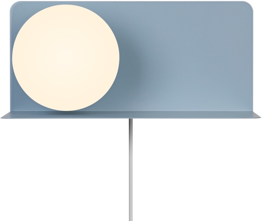 Nordlux - Wall light with a shelf LILIBETH 1xE14/25W/230V blue