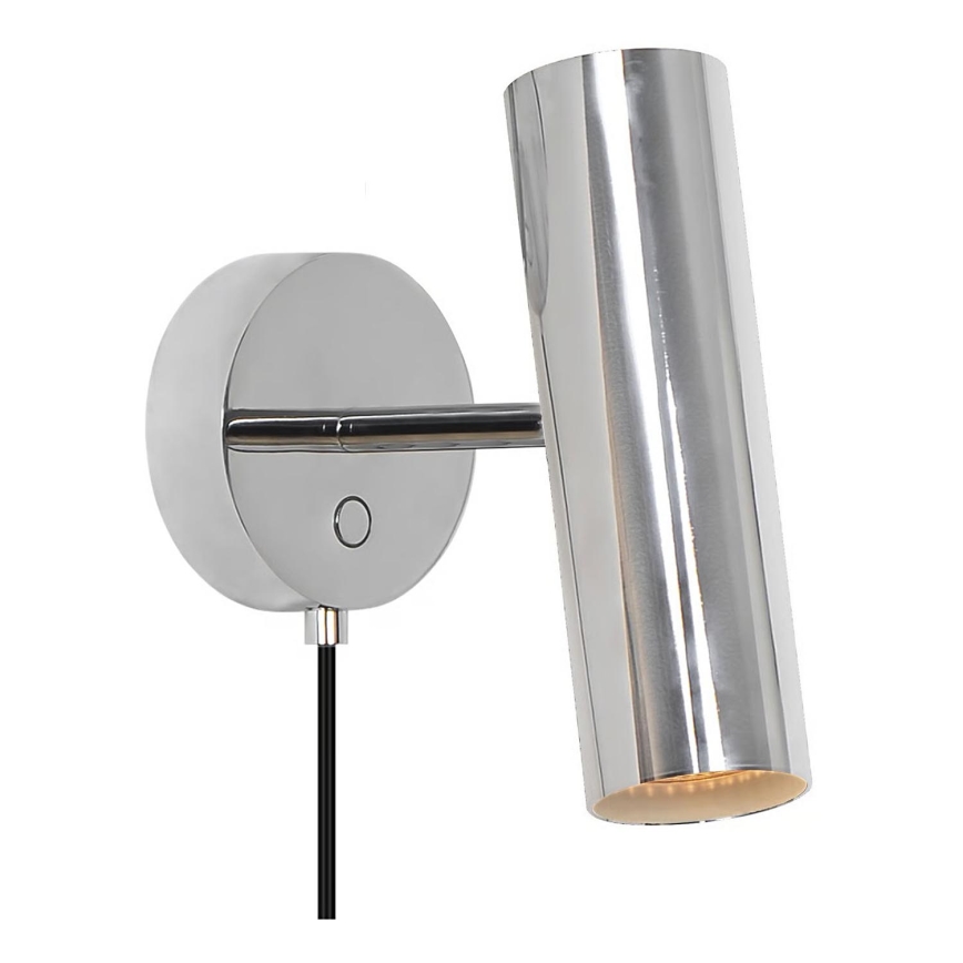 Nordlux - Wall-mounted spotlight MIB 1xGU10/20W/230V Polished chrome