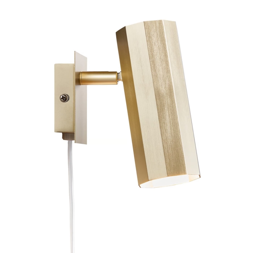 Nordlux - Wall spotlight ALANIS 1xGU10/15W/230V gold