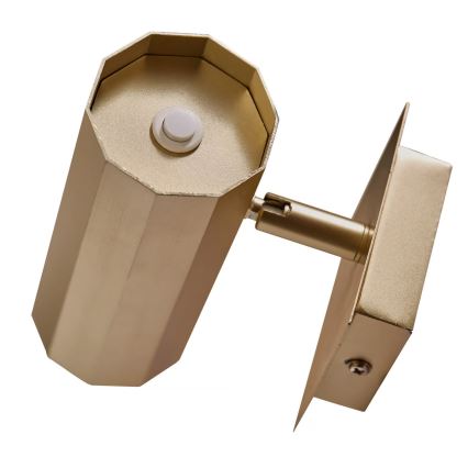 Nordlux - Wall spotlight ALANIS 1xGU10/15W/230V gold