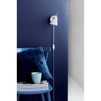 Nordlux - Wall spotlight ASLAK 1xGU10/35W/230V white