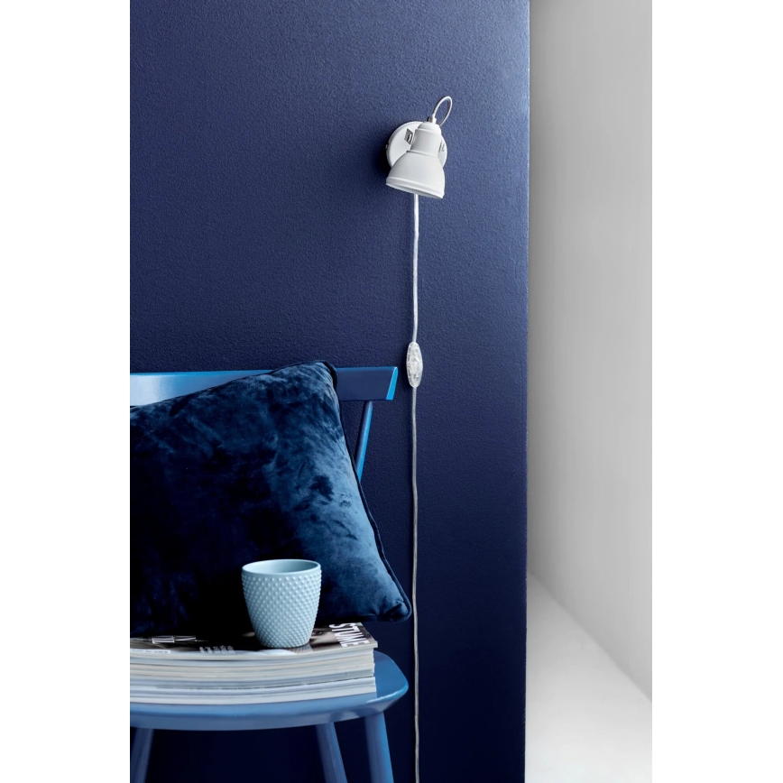 Nordlux - Wall spotlight ASLAK 1xGU10/35W/230V white