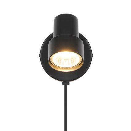 Nordlux - Wall spotlight BOSTON 1xGU10/5W/230V black