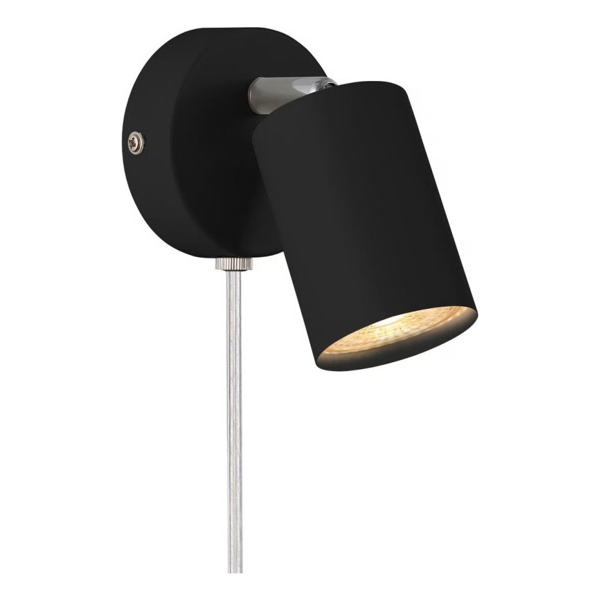 Nordlux - Wall spotlight EXPLORE 1xGU10/7W/230V black