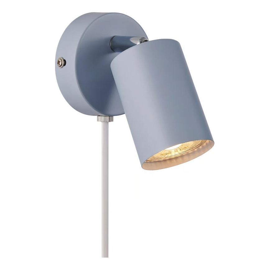 Nordlux - Wall spotlight EXPLORE 1xGU10/7W/230V blue