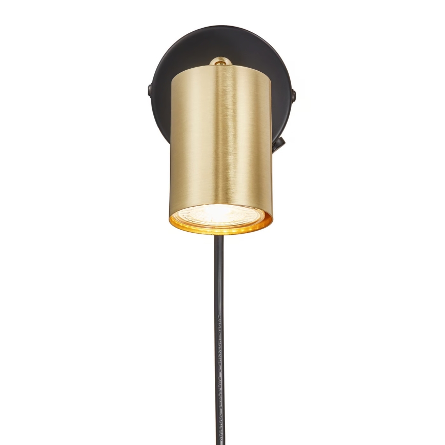 Nordlux - Wall spotlight EXPLORE 1xGU10/7W/230V brass