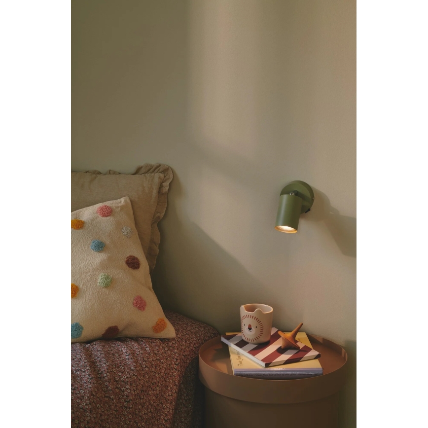 Nordlux - Wall spotlight EXPLORE 1xGU10/7W/230V green