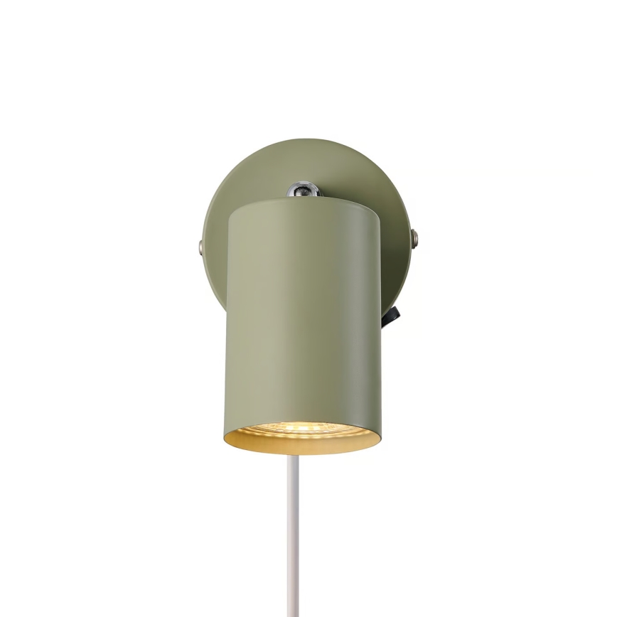 Nordlux - Wall spotlight EXPLORE 1xGU10/7W/230V green