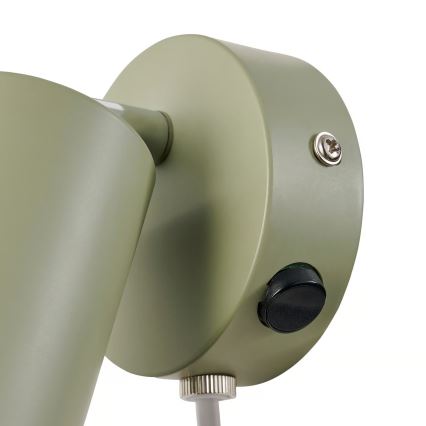 Nordlux - Wall spotlight EXPLORE 1xGU10/7W/230V green
