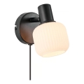 Nordlux - Wall spotlight MILFORD 1xE14/10W/230V black