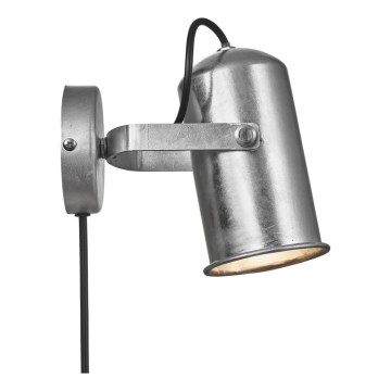 Nordlux - Wall spotlight PORTER 1xE27/60W/230V matte chrome