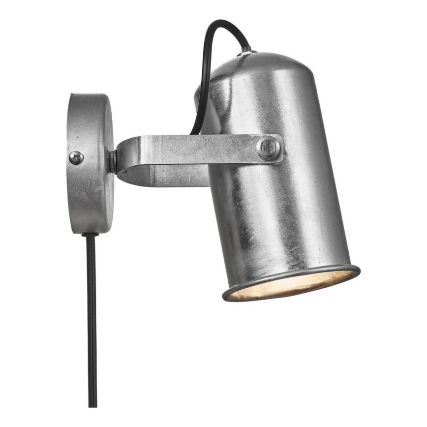 Nordlux - Wall spotlight PORTER 1xE27/60W/230V matte chrome
