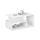 NOTE coffee table 90 x 51 cm, white