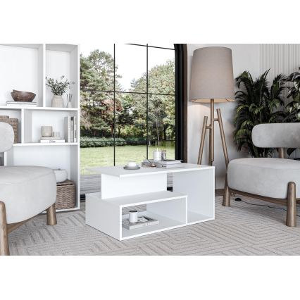 NOTE coffee table 90 x 51 cm, white