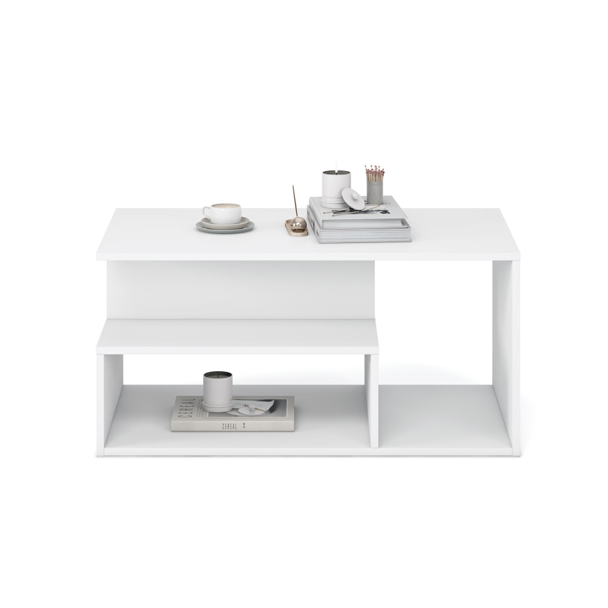 NOTE coffee table 90 x 51 cm, white