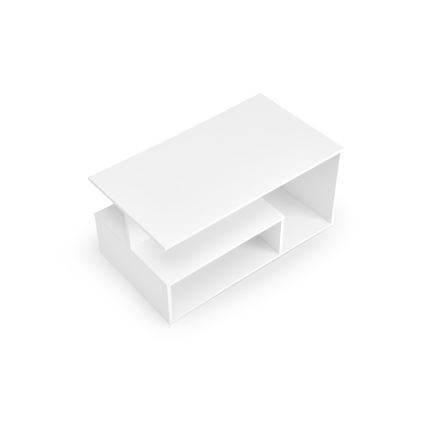 NOTE coffee table 90 x 51 cm, white