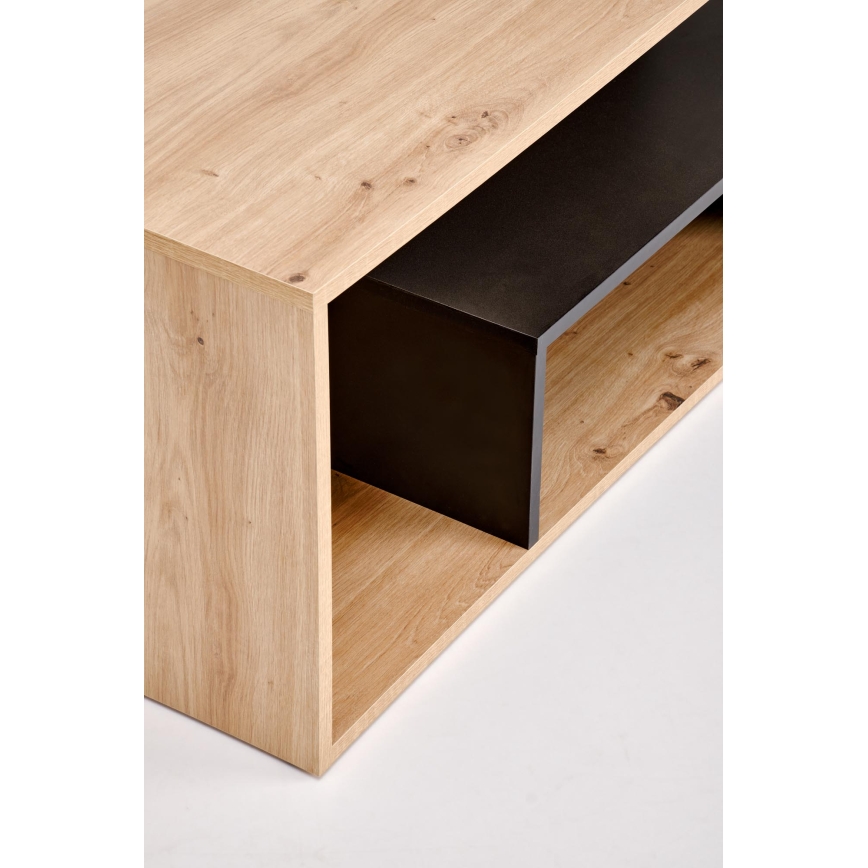 NOTE coffee table 90x51 cm black/Artisan Oak