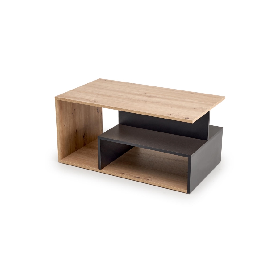 NOTE coffee table 90x51 cm black/Artisan Oak