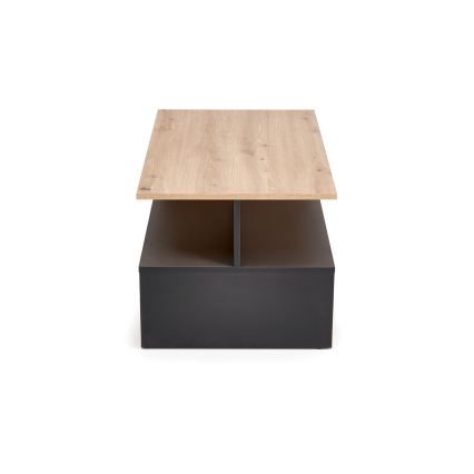NOTE coffee table 90x51 cm black/Artisan Oak