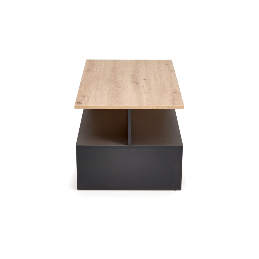 NOTE coffee table 90x51 cm black/Artisan Oak
