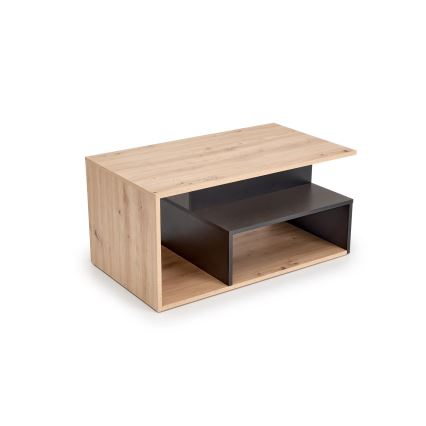 NOTE coffee table 90x51 cm black/Artisan Oak