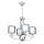 NOVARA Chain-Hung Chandelier 4xE27/40W/230V Polished Chrome