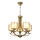 NOVARA Chain-Hung Chandelier 5xE27/40W/230V Bronze