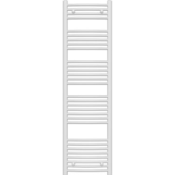 Novaservis - 648W/230V Bathroom Ladder Radiator 160x45 cm Rounded White