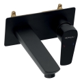 Novaservis - Basin tap for concealed installation METALIA ECO matte black