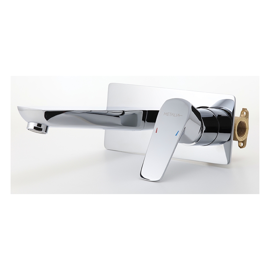 Novaservis - Basin tap for concealed installation METALIA ECO shiny chrome