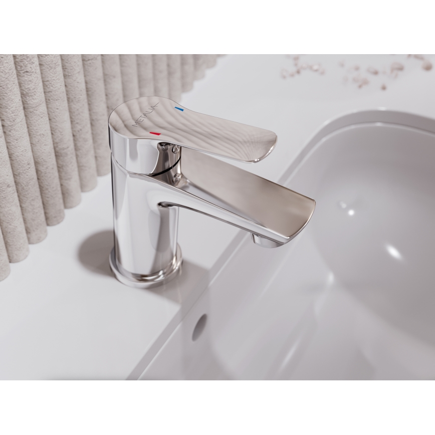 Novaservis - Basin tap METALIA 13,2 cm shiny chrome