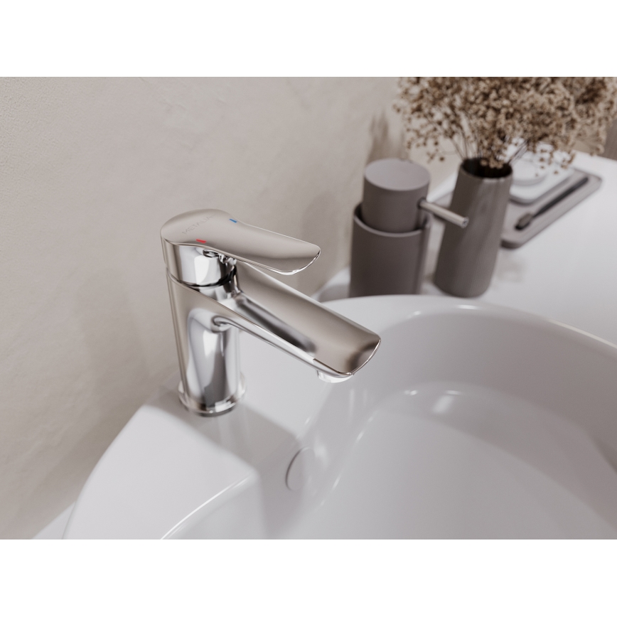 Novaservis - Basin tap METALIA 15,5 cm shiny chrome
