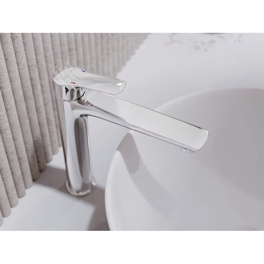 Novaservis - Basin tap METALIA 26,6 cm shiny chrome