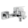 Novaservis - Bath tap NOBLESS EGO shiny chrome