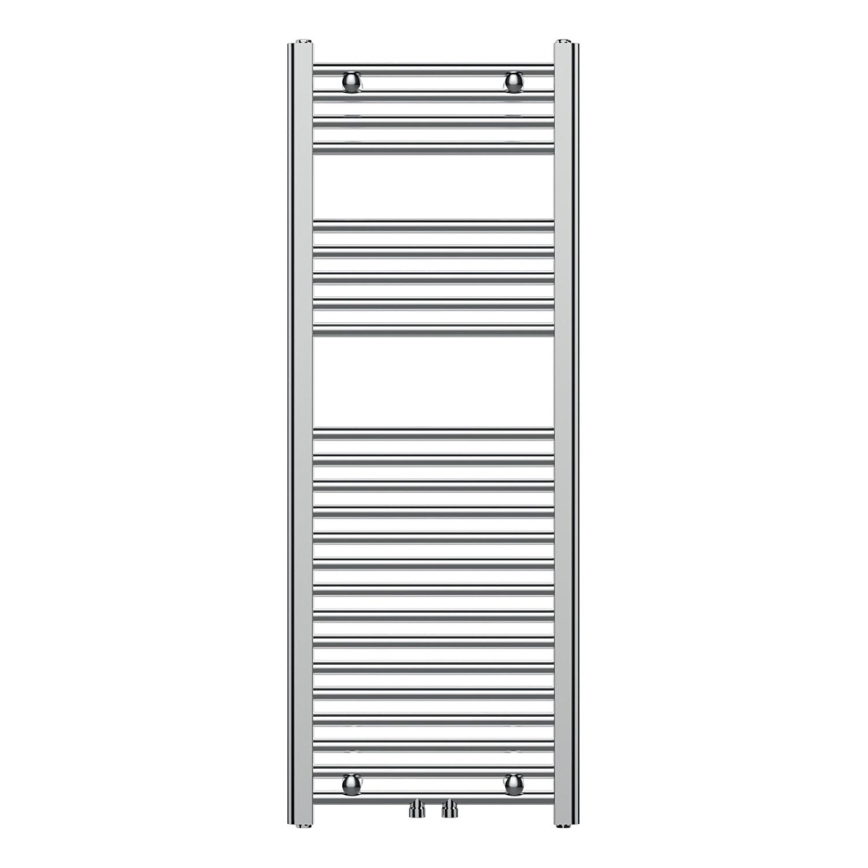 Novaservis - Bathroom Heated Towel Rail 318W/230V, 120 x 45 cm, Polished Chrome, Straight